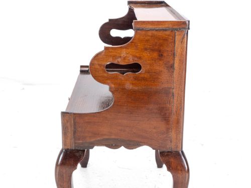 GEORGIAN MAHOGANY BEDSIDE CABINET SIDE TABLE LATE C18TH GEORGE III - ADDITIONAL PHOTO 12