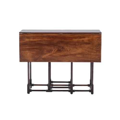 EDWARDIAN MAHOGANY SPIDER LEG PEMBROKE SMALL OCCASIONAL TABLE CIRCA 1910 IN GEORGIAN STYLE GEORGE III DROPLEAF GATELEG WINE SIDE - ADDITIONAL PHOTO 8