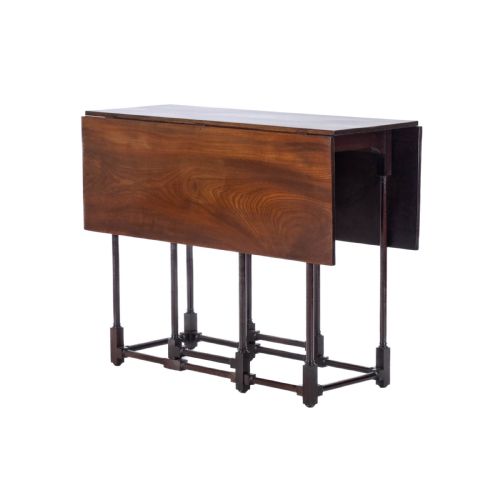 EDWARDIAN MAHOGANY SPIDER LEG PEMBROKE SMALL OCCASIONAL TABLE CIRCA 1910 IN GEORGIAN STYLE GEORGE III DROPLEAF GATELEG WINE SIDE - ADDITIONAL PHOTO 10