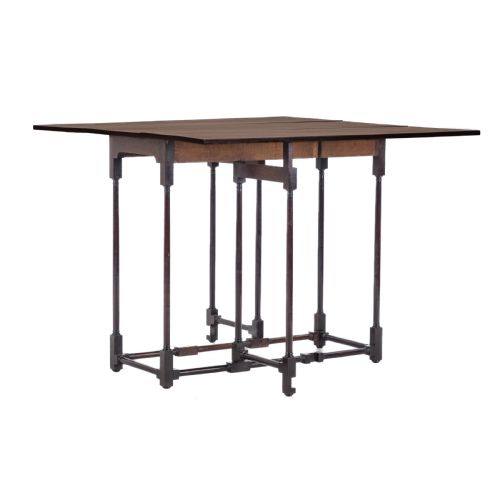 EDWARDIAN MAHOGANY SPIDER LEG PEMBROKE SMALL OCCASIONAL TABLE CIRCA 1910 IN GEORGIAN STYLE GEORGE III DROPLEAF GATELEG WINE SIDE - ADDITIONAL PHOTO 11