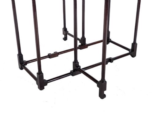 EDWARDIAN MAHOGANY SPIDER LEG PEMBROKE SMALL OCCASIONAL TABLE CIRCA 1910 IN GEORGIAN STYLE GEORGE III DROPLEAF GATELEG WINE SIDE - ADDITIONAL PHOTO 14
