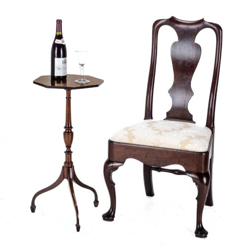REGENCY ROSEWOOD CROSSBANDED MAHOGANY OCTAGONAL WINE TABLE C1810 GEORGIAN - ADDITIONAL PHOTO 1