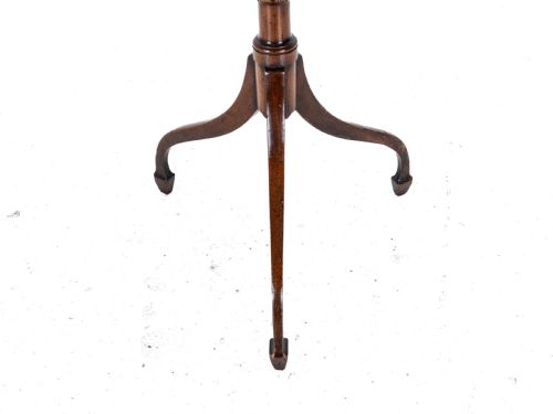 REGENCY ROSEWOOD CROSSBANDED MAHOGANY OCTAGONAL WINE TABLE C1810 GEORGIAN - ADDITIONAL PHOTO 11