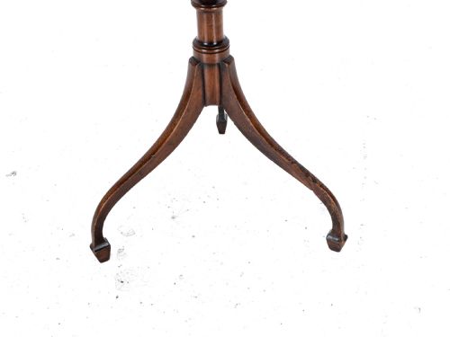 REGENCY ROSEWOOD CROSSBANDED MAHOGANY OCTAGONAL WINE TABLE C1810 GEORGIAN - ADDITIONAL PHOTO 12
