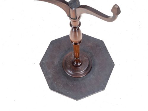 REGENCY ROSEWOOD CROSSBANDED MAHOGANY OCTAGONAL WINE TABLE C1810 GEORGIAN - ADDITIONAL PHOTO 19