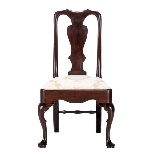 EARLY C18TH GEORGE I MAHOGANY SIDE CHAIR C1720 GEORGIAN QUEEN ANNE STYLE DINING - ADDITIONAL PHOTO 8
