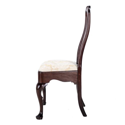 EARLY C18TH GEORGE I MAHOGANY SIDE CHAIR C1720 GEORGIAN QUEEN ANNE STYLE DINING - ADDITIONAL PHOTO 9