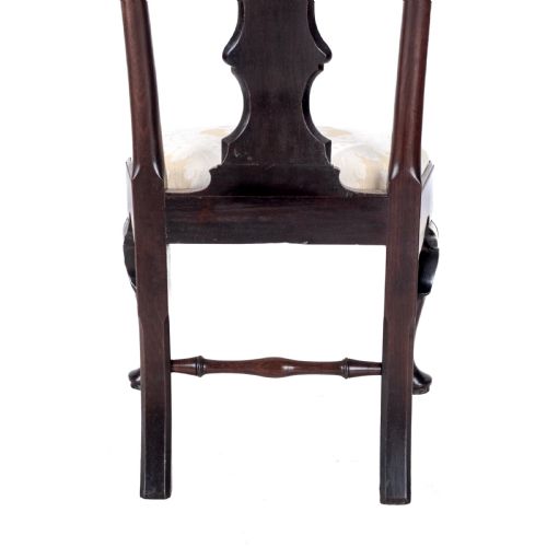 EARLY C18TH GEORGE I MAHOGANY SIDE CHAIR C1720 GEORGIAN QUEEN ANNE STYLE DINING - ADDITIONAL PHOTO 20