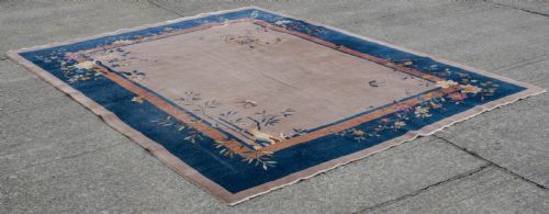 ART DECO WALTER NICHOLS CHINESE MUSHROOM CARPET 12' X 9' CIRCA 1920 363X276CM RUG - ADDITIONAL PHOTO 14