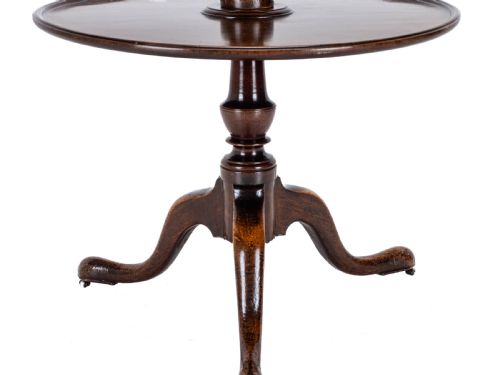GEORGIAN MAHOGANY SMALL 2 TIER DUMB WAITER TRIPOD TABLE CIRCA 1800 GEORGE III 18TH 19TH CENTURY - ADDITIONAL PHOTO 11