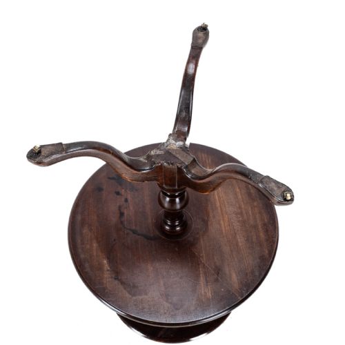 GEORGIAN MAHOGANY SMALL 2 TIER DUMB WAITER TRIPOD TABLE CIRCA 1800 GEORGE III 18TH 19TH CENTURY - ADDITIONAL PHOTO 18