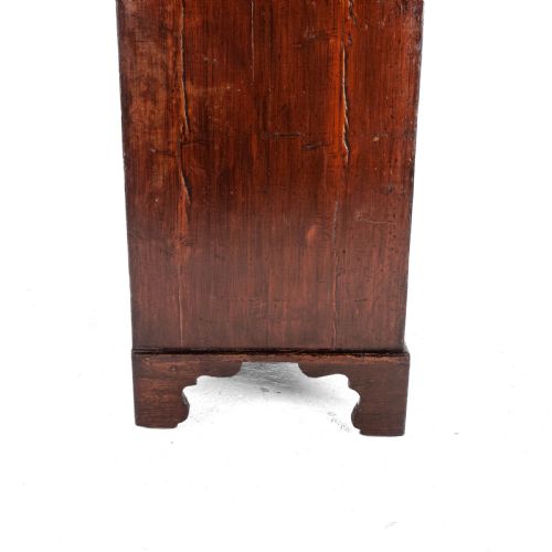 GEORGIAN LATE 18TH CENTURY MAHOGANY INLAID CADDY TOP SMALL CHEST OF DRAWERS GEORGE III - ADDITIONAL PHOTO 23