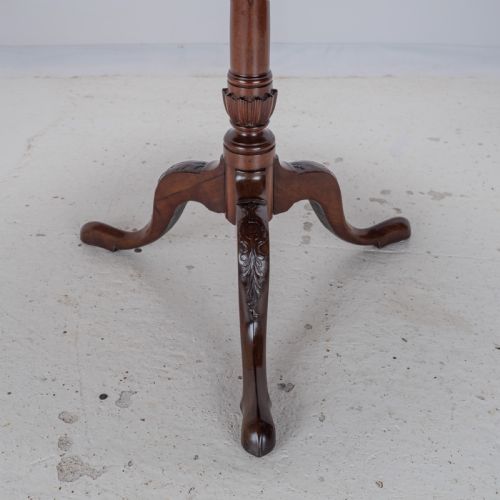 18TH CENTURY GEORGIAN MAHOGANY TRIPOD TILT TOP SUPPER TABLE WITH CARVED LEGS GEORGE III LAMP OCCASIONAL - ADDITIONAL PHOTO 11