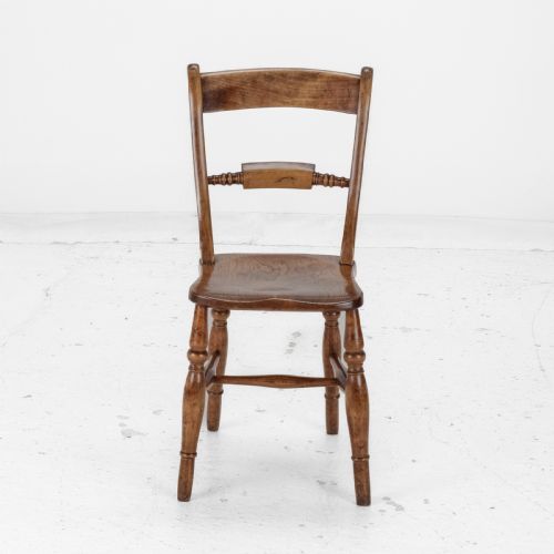 LATE 19TH CENTURY SET OF 6 ELM ASH BEECH WINDSOR FARMHOUSE KITCHEN DINING CHAIRS CARVER VICTORIAN COUNTRY - ADDITIONAL PHOTO 11