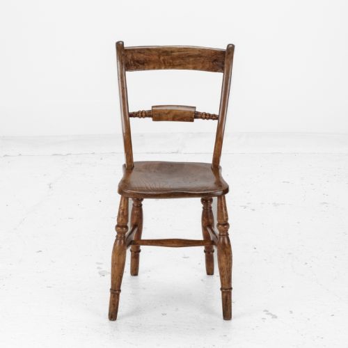 LATE 19TH CENTURY SET OF 6 ELM ASH BEECH WINDSOR FARMHOUSE KITCHEN DINING CHAIRS CARVER VICTORIAN COUNTRY - ADDITIONAL PHOTO 13
