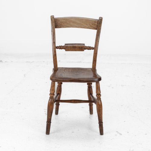 LATE 19TH CENTURY SET OF 6 ELM ASH BEECH WINDSOR FARMHOUSE KITCHEN DINING CHAIRS CARVER VICTORIAN COUNTRY - ADDITIONAL PHOTO 14