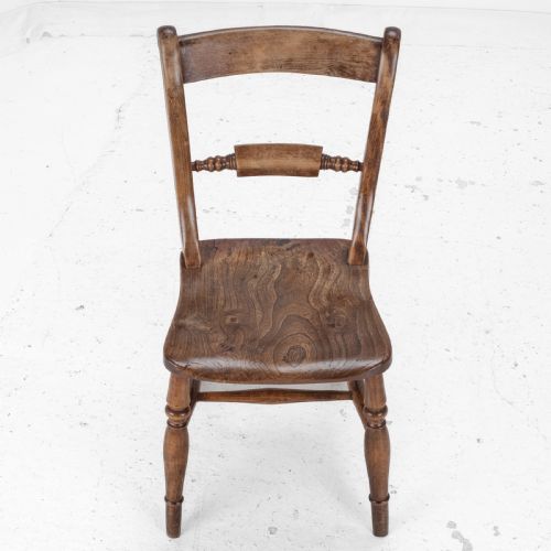 LATE 19TH CENTURY SET OF 6 ELM ASH BEECH WINDSOR FARMHOUSE KITCHEN DINING CHAIRS CARVER VICTORIAN COUNTRY - ADDITIONAL PHOTO 17