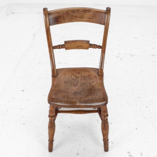 LATE 19TH CENTURY SET OF 6 ELM ASH BEECH WINDSOR FARMHOUSE KITCHEN DINING CHAIRS CARVER VICTORIAN COUNTRY - ADDITIONAL PHOTO 18