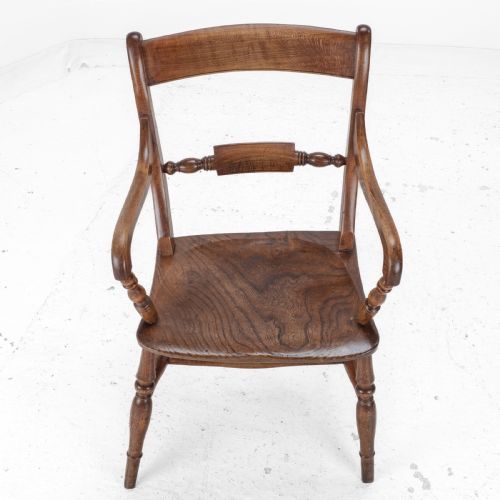 LATE 19TH CENTURY SET OF 6 ELM ASH BEECH WINDSOR FARMHOUSE KITCHEN DINING CHAIRS CARVER VICTORIAN COUNTRY - ADDITIONAL PHOTO 19