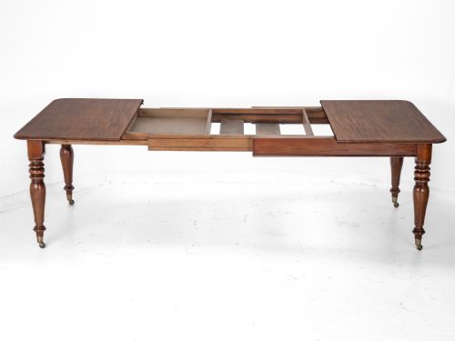 EARLY 19TH CENTURY MAHOGANY EXTENDING 8FT 10 SEATER DINING TABLE CIRCA 1830 PULLOUT GEORGIAN GEORGE IV WILLIAM IV REGENCY - ADDITIONAL PHOTO 14