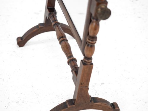 GEORGIAN MAHOGANY DRESSING TOILET MIRROR C1800 GEORGE III SWINGLOCK TILTING VANITY MIRROR - ADDITIONAL PHOTO 13