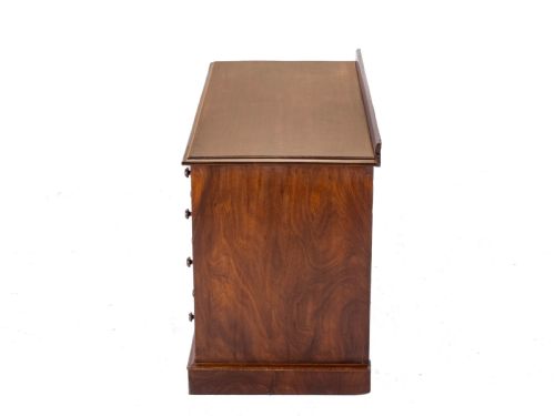 19TH CENTURY VICTORIAN MAHOGANY KNEEHOLE DESK CIRCA 1870 - ADDITIONAL PHOTO 9
