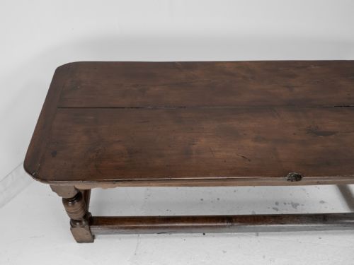 17TH CENTURY AND LATER OAK REFECTORY DINING TABLE CAROLEAN JACOBEAN STYLE COUNTRY FARMHOUSE KITCHEN 18TH CENTURY ELEMENTS - ADDITIONAL PHOTO 10