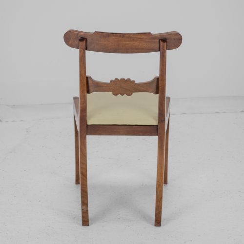SET OF SIX REGENCY MAHOGANY BAR BACK DINING CHAIRS WITH SABRE LEGS CIRCA 1820 GEORGE IIIIV - ADDITIONAL PHOTO 8