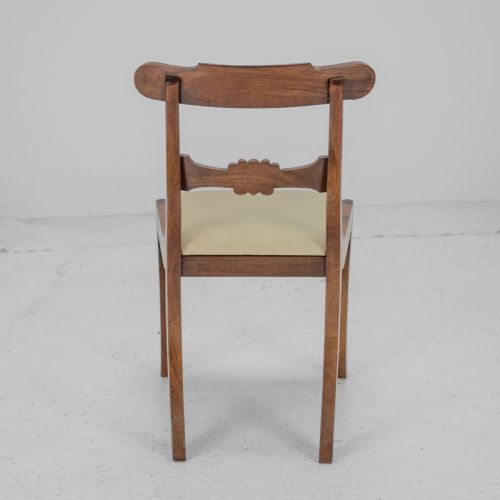 SET OF SIX REGENCY MAHOGANY BAR BACK DINING CHAIRS WITH SABRE LEGS CIRCA 1820 GEORGE IIIIV - ADDITIONAL PHOTO 9