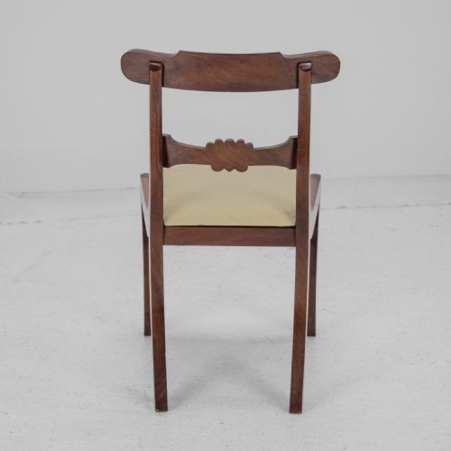 SET OF SIX REGENCY MAHOGANY BAR BACK DINING CHAIRS WITH SABRE LEGS CIRCA 1820 GEORGE IIIIV - ADDITIONAL PHOTO 13