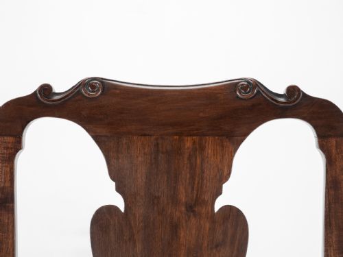 EDWARDIAN QUEEN ANNE STYLE SET OF 8 CARVED MAHOGANY DINING CHAIRS WITH CARVERS BY WARING GILLOW CIRCA 1905 GEORGIAN GEORGE I ARMCHAIR ELBOW CHAIRS - ADDITIONAL PHOTO 23