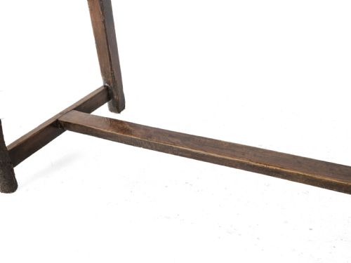 LARGE EARLY 19TH CENTURY FRENCH FARMHOUSE REFECTORY DINING TABLE PEAR WOOD ELM 10 SEATER 8 FT LONG RUSTIC COUNTRY KITCHEN - ADDITIONAL PHOTO 25