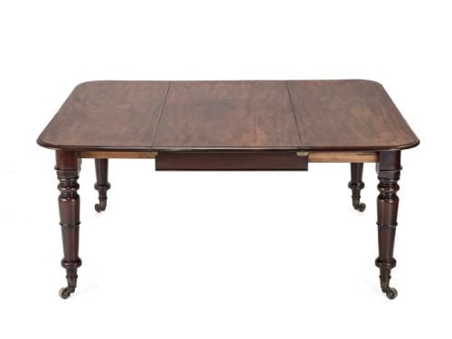 REGENCY GEORGE IV MAHOGANY PULLOUT EXTENDING SMALL DINING TABLE C1820 COPE COLLINSON - ADDITIONAL PHOTO 5