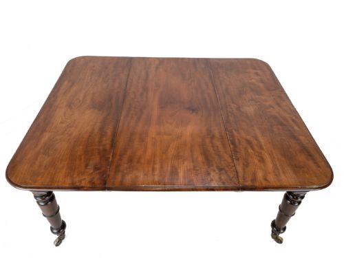 REGENCY GEORGE IV MAHOGANY PULLOUT EXTENDING SMALL DINING TABLE C1820 COPE COLLINSON - ADDITIONAL PHOTO 6