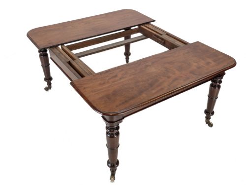 REGENCY GEORGE IV MAHOGANY PULLOUT EXTENDING SMALL DINING TABLE C1820 COPE COLLINSON - ADDITIONAL PHOTO 9
