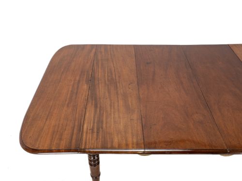 REGENCY METAMORPHIC MAHOGANY EBONYINLAID EXTENDING DINING TABLE C1820 EXPANDS TO 7FT 6IN SEATS 8 - ADDITIONAL PHOTO 10