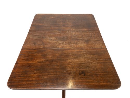 LATE 18TH CENTURY GEORGE III MAHOGANY TWIN PEDESTAL EXTENDING DINING TABLE GEORGIAN - ADDITIONAL PHOTO 10