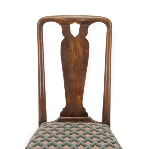 fig 2. Early 18th Century George I Walnut Side Chair with Needlepoint Seat, c.1710–1730