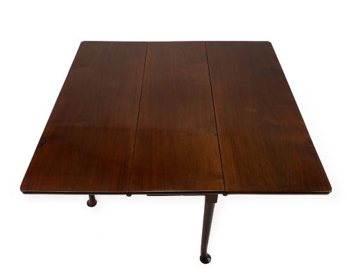 EARLY ENGLISH WALNUT DROPLEAF GATELEG TABLE LATE 17THEARLY 18TH CENTURY - ADDITIONAL PHOTO 4