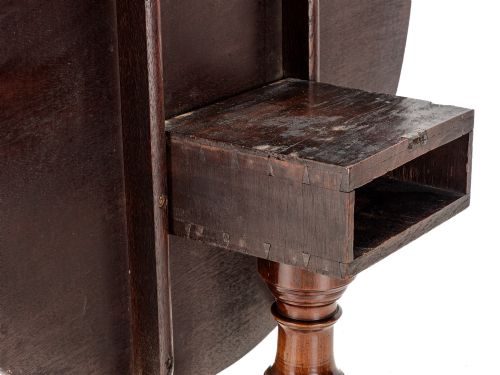 GEORGE IIIII PERIOD MAHOGANY TRIPOD SUPPER TABLE C1760 BIRDCAGE ACTION MID18TH CENTURY - ADDITIONAL PHOTO 8