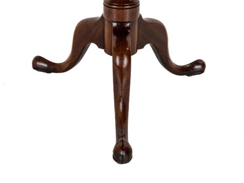GEORGE IIIII PERIOD MAHOGANY TRIPOD SUPPER TABLE C1760 BIRDCAGE ACTION MID18TH CENTURY - ADDITIONAL PHOTO 9
