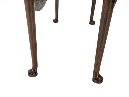GEORGE II MID18TH CENTURY MAHOGANY OVAL DROPLEAF GATELEG TABLE CIRCA 1750 GEORGIAN - ADDITIONAL PHOTO 12