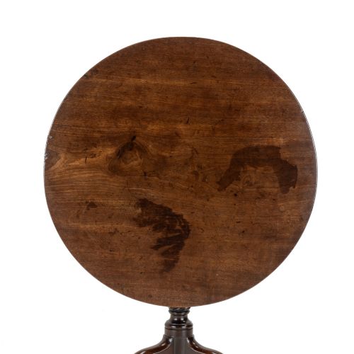 GEORGE IIIII PERIOD MAHOGANY BIRDCAGE TRIPOD SUPPER WINE TABLE C1760 GEORGIAN 3RD QUARTER 18TH CENTURY - ADDITIONAL PHOTO 2