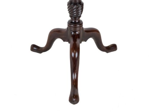 GEORGE IIIII PERIOD MAHOGANY BIRDCAGE TRIPOD SUPPER WINE TABLE C1760 GEORGIAN 3RD QUARTER 18TH CENTURY - ADDITIONAL PHOTO 7