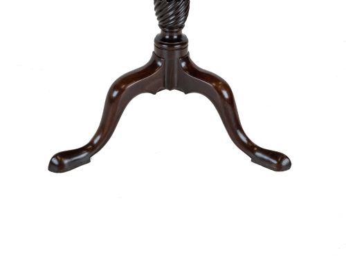 GEORGE IIIII PERIOD MAHOGANY BIRDCAGE TRIPOD SUPPER WINE TABLE C1760 GEORGIAN 3RD QUARTER 18TH CENTURY - ADDITIONAL PHOTO 8