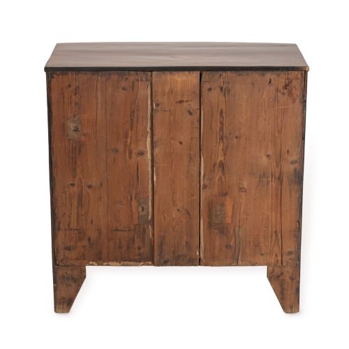 REGENCY MAHOGANY BOW FRONT CHEST OF DRAWERS ENGLISH C18001820 - ADDITIONAL PHOTO 10