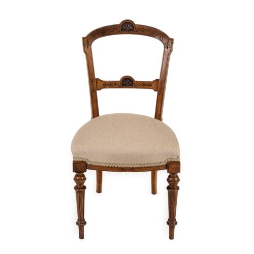 SET OF FOUR ENGLISH SATIN BIRCH DINING CHAIRS REGENCY WILLIAM IV PERIOD C18201835 - ADDITIONAL PHOTO 2