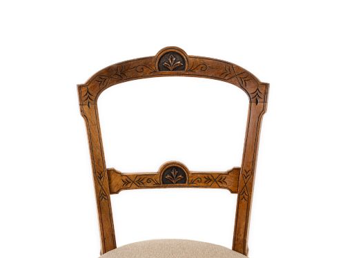 SET OF FOUR ENGLISH SATIN BIRCH DINING CHAIRS REGENCY WILLIAM IV PERIOD C18201835 - ADDITIONAL PHOTO 5