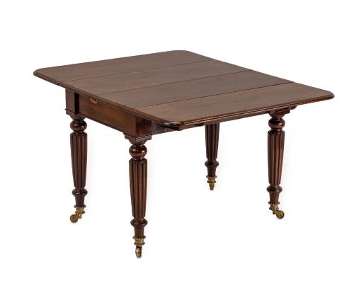 GEORGIAN METAMORPHIC MAHOGANY EXTENDING DINING TABLE C1800 EXPANDS TO OVER 8FT SEATS 8 - ADDITIONAL PHOTO 2