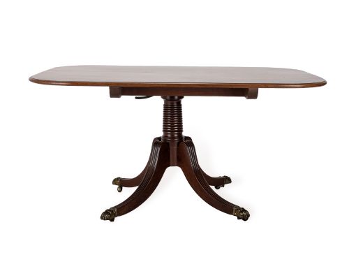 LARGE GEORGE III MAHOGANY TILTTOP DINING OR BREAKFAST TABLE SEATING SIX C17801800 18TH CENTURY GEORGIAN - ADDITIONAL PHOTO 8